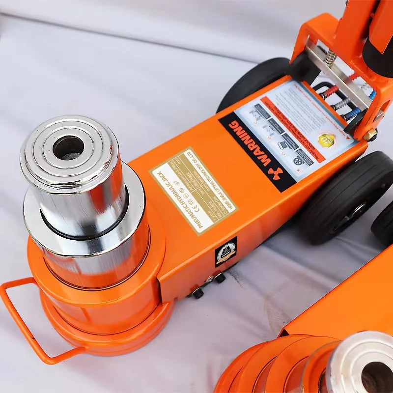 Пневматический гидравлический домкрат 80t для грузовиков тяжеловесный