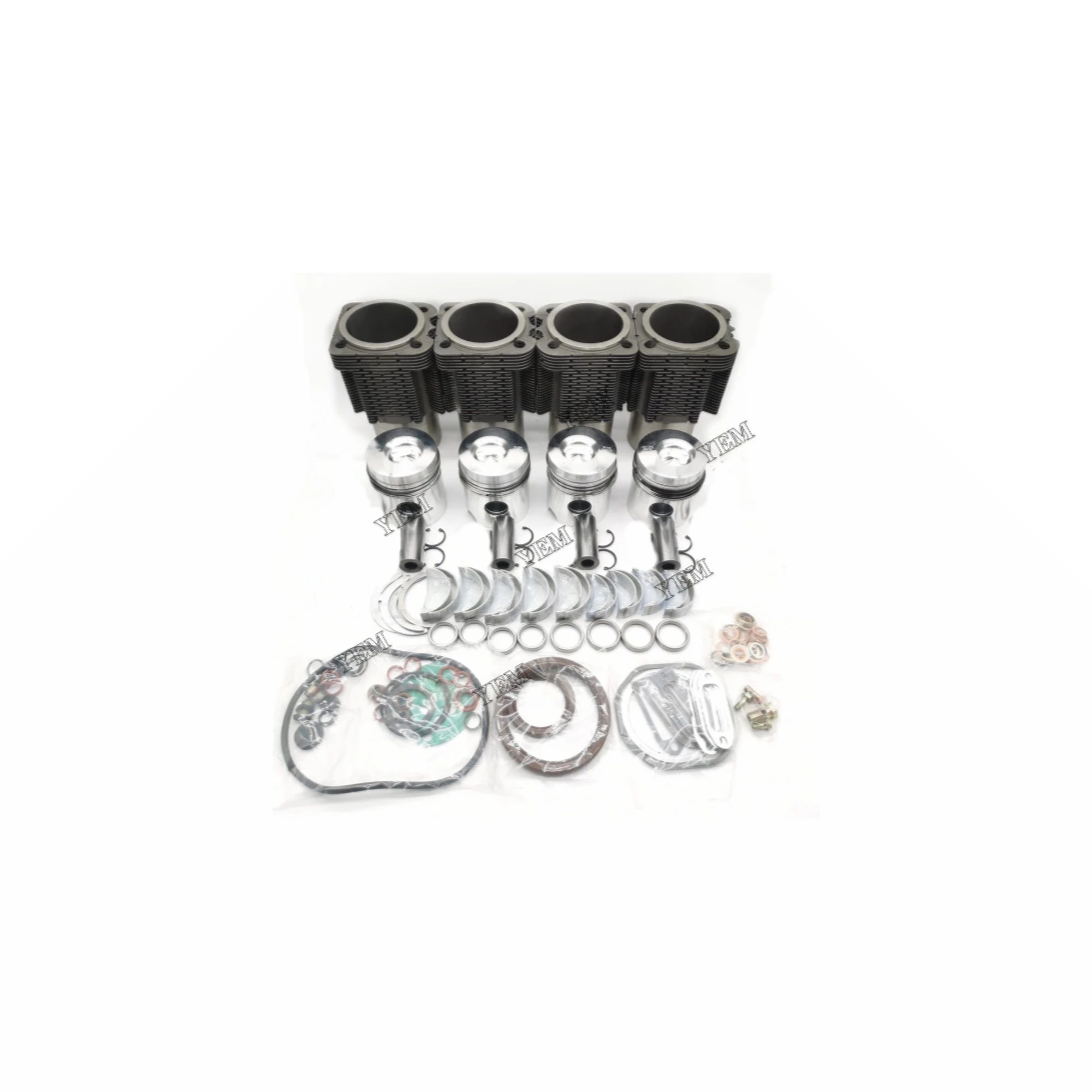 For Deutz-Allis Tractor D5506 D6006 D6206 D6207 Overhaul Kit STD with Liner Universal Engine Parts
