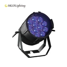 Mgolighting Guangzhou Factory 12*10w rgbw zoom LED par light Stage Lighting Equipment par can stage light indoor par