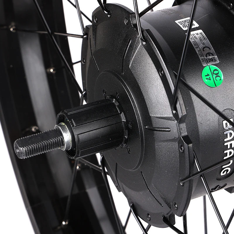 Bafang 48V 1000W ファットタイヤ電動バイクキット - 20インチホイール対応