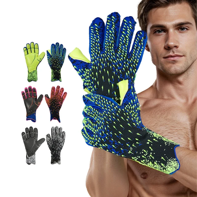 Professional Soccer Goal Keeper Gloves Football Protection Unisex OEM Customized Logo Soccer Goalkeeper Gloves