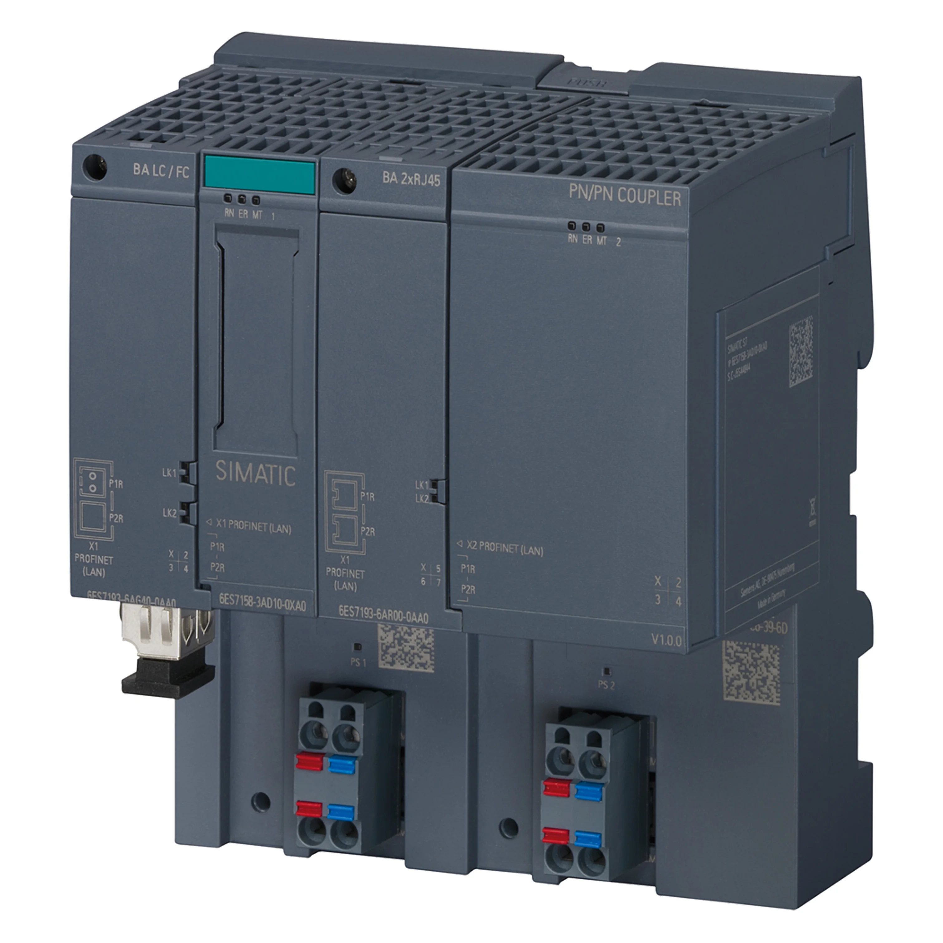 pn coupler series enables transparent data exchange between profibus dp and profinet io networks with high stability and fast transmission -1