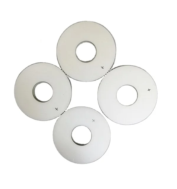压面机用压电陶瓷焊接压电陶瓷高稳定超声波压电陶瓷环