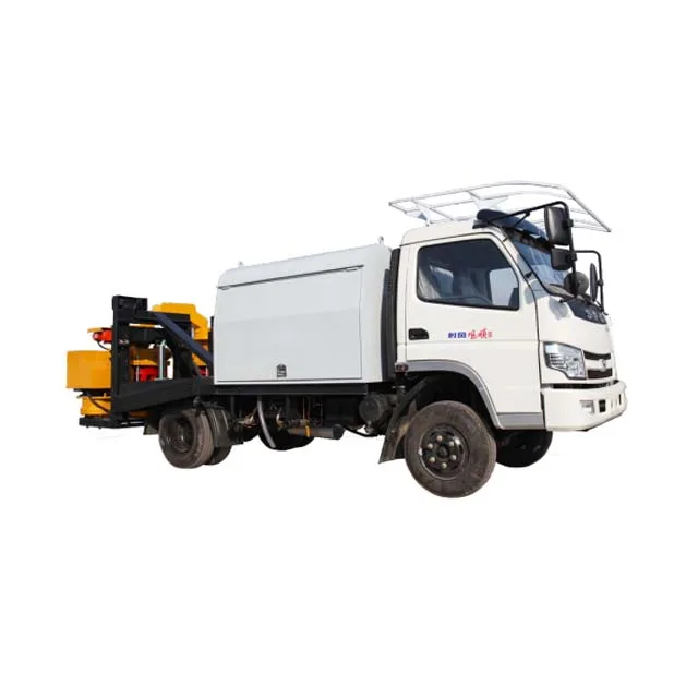 Грузовик 5-14 м3/ч дробовик машина Бетон дробовик распылитель двойная сопла мокрый распылитель тележка