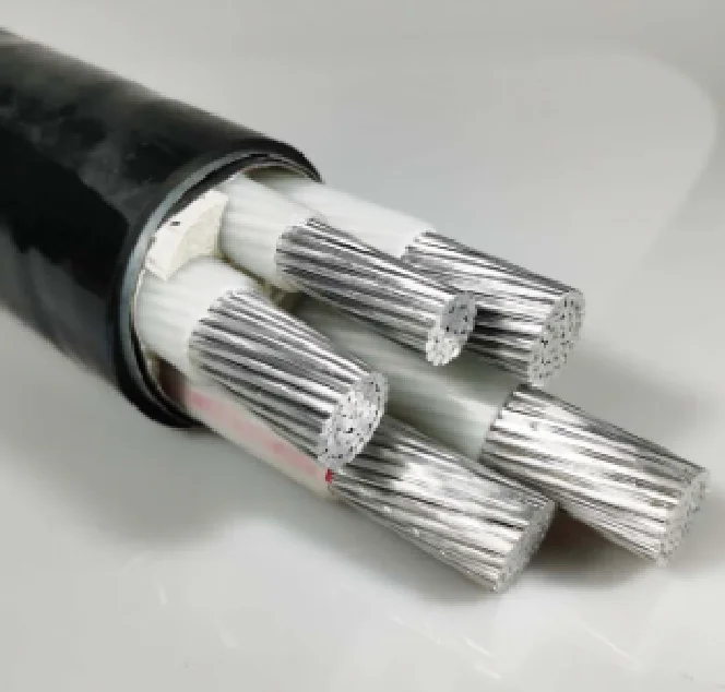 5 core cable low voltage xlpe aluminium power cable armoured pvc insulated rubber sheathed for underground wires