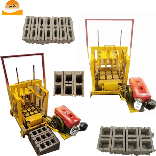 Small Scale Hollow Concrete Block Making Machine Cement Brick Maker Machine