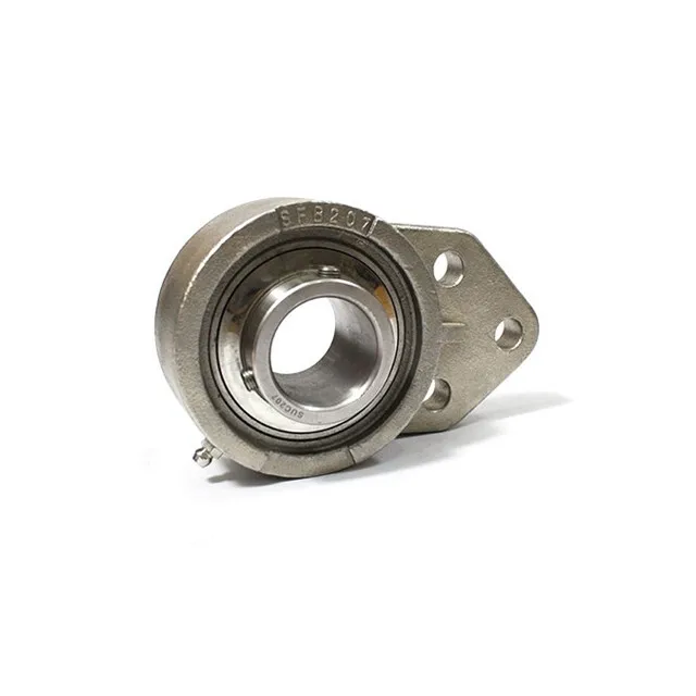 UCFB204-12 - 3-Bolt Flange-Mount Ball Beaing Unit, Inset