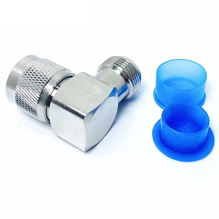 Factory OEM 90 Degree DC-6GHz 3GHz RF Coaxial Adapter Connecter Elbow 50ohm N Male to N Female Right Angle RF Connector Adapter supplier