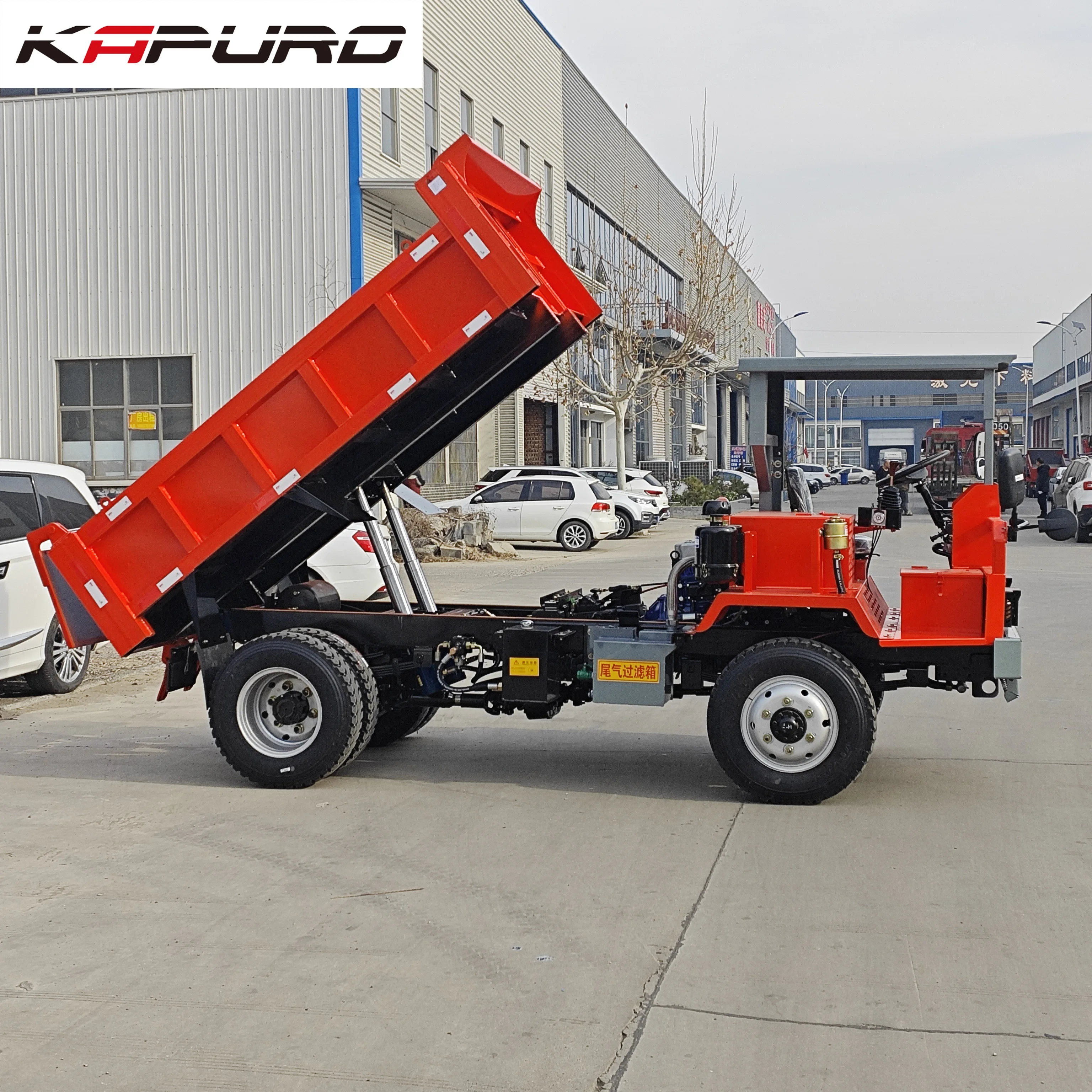 product kapuro kr 8 diesel 3600kg heavy duty mining dump truck 4x4 underground mining equipment new condition 15 year warranty tested-19
