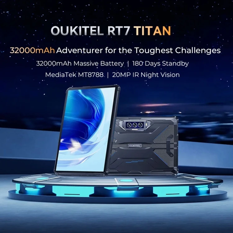 ドロップシッピング新入荷 OUKITEL RT7 TITAN 4Gネットワーク IP68