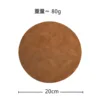 Walnut brown placemat 20cm