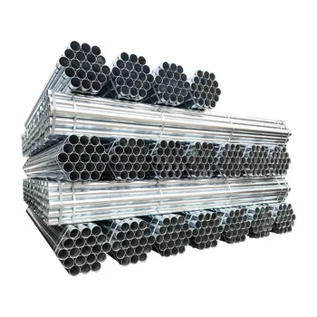 Galv tubo sch40 sch10 hot dip galvanized welded ms steel pipes astm a53