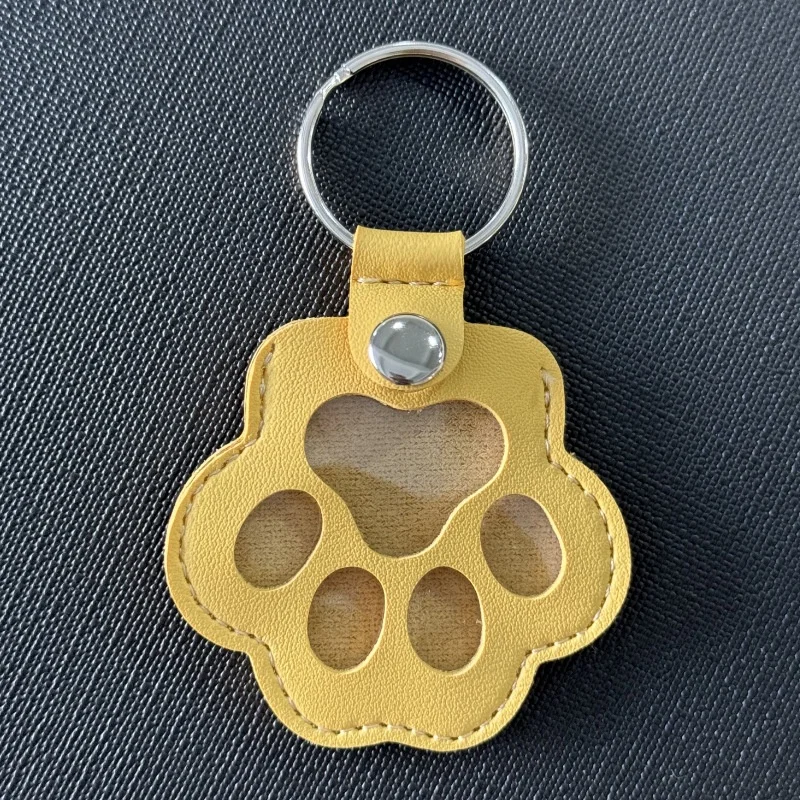 Japanese Style Pet Hair Storage Bag & Keychain Pendant with Paw Print Design for Memorial Advertising Gifts-Cat/Dog Fetal Hair preview 5