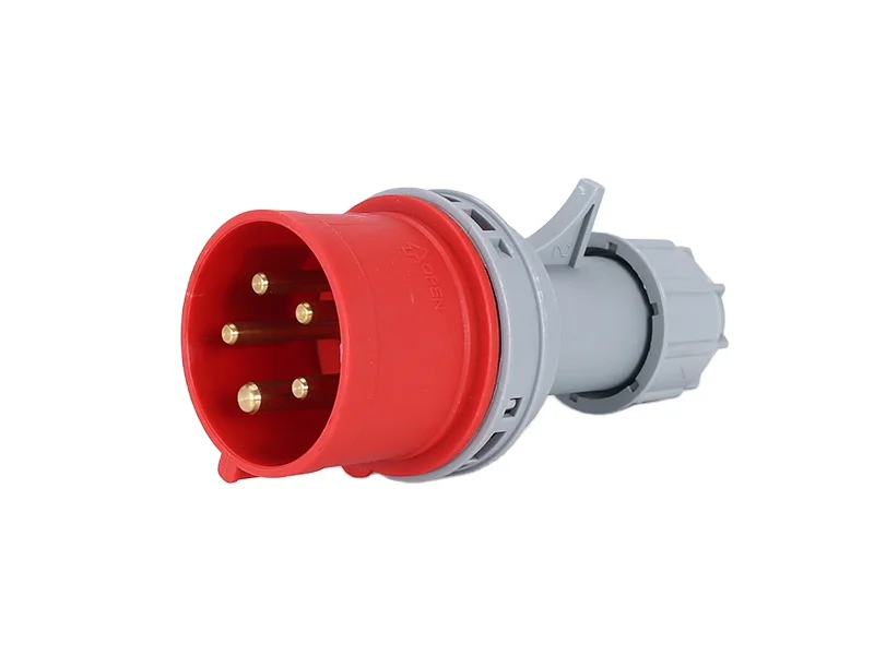 Ip44 Ce Industrial Plug And Socket Male 32amp 5pin Waterproof 380-415v