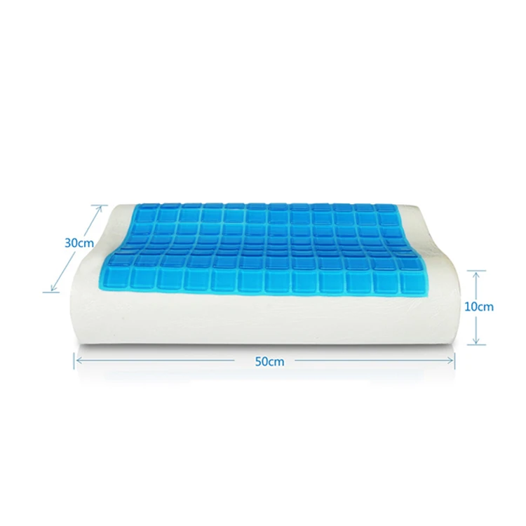 Factory Direct Price Customized Orthopedic Foam Pillow Gel Pillow for Pain Relief Pad Pillows