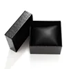 Black (crocodile pattern) thick leather pillow 8*9*5.3cm