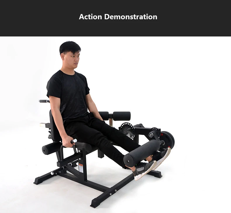 Adjustable Seated Leg Training Machine - Leg Curl Extension
