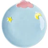 plato azul