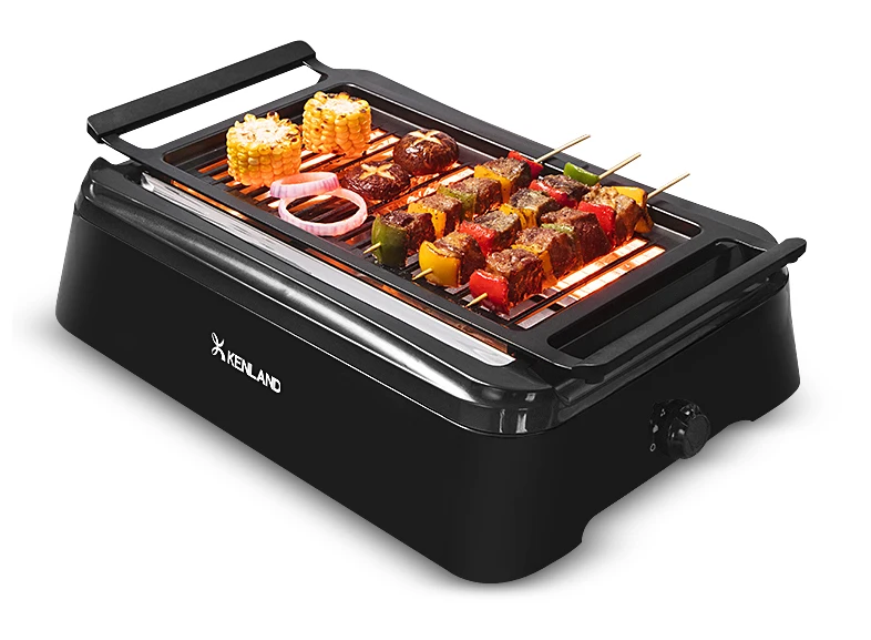 Tenergy Redigrill Smoke-Less Infrared Grill, Indoor Grill, Heating Electric  Tabletop Grill, Non-Stick Easy to Clean BBQ Grill, for Party/Home, ETL  Certified 