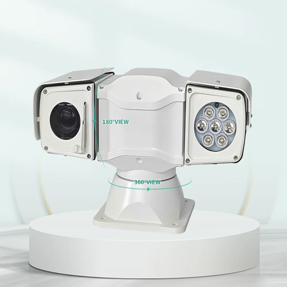 All-Terrain PTZ Camera 150m Night Vision 360° Rotation + Defrost IP66 RS485 for Construction Vehicles & Cargo Ships