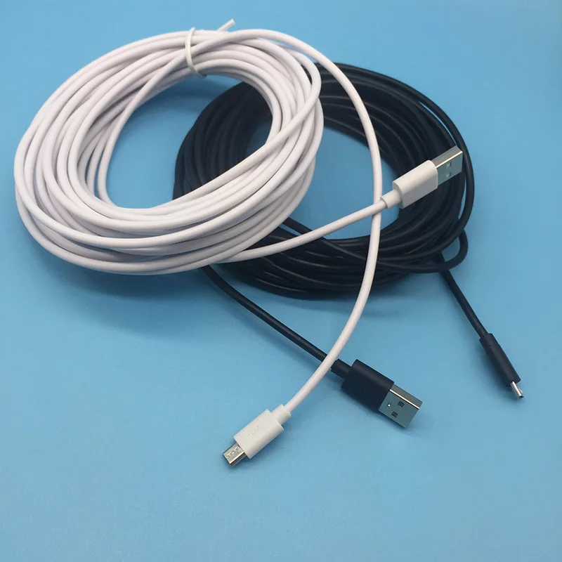 nød samling Arkæolog Wholesale 5m 16ft charging cable Micro USB extension Cable 5 meters long  surveillance camera Android charging cable From m.alibaba.com