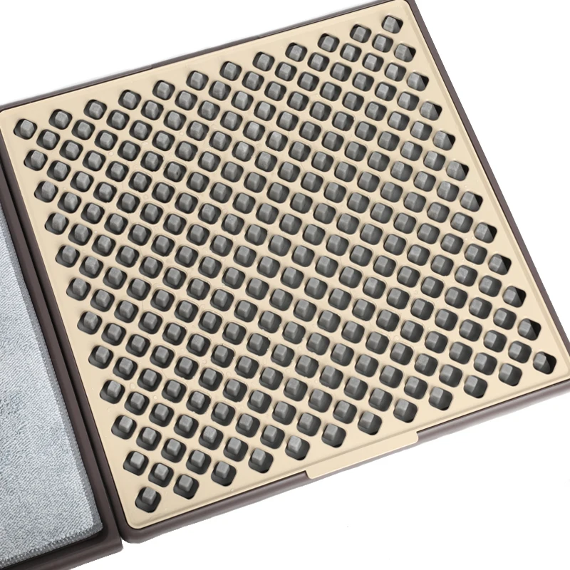 Optimizing Pva Material Clean and Dirt Shoe Sole Cleaning Floor Mat