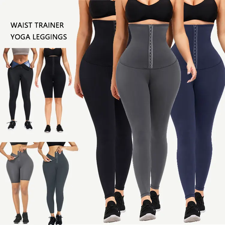 Hexin 2022 Custom High Waist Tummy Control Yoga Leggings Women Workout