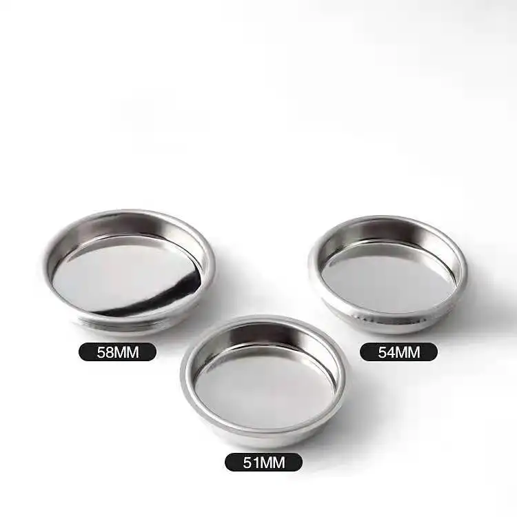 58mm Portafilter Cleaning Blind Basket For Coffee Machine Coffee Powder Bowls Coffee Backflush