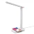 Dimmable USB LED Desk Lamp Wireless Charger Cube Touch Sensitive LED Table Light for Reading Work Bedside