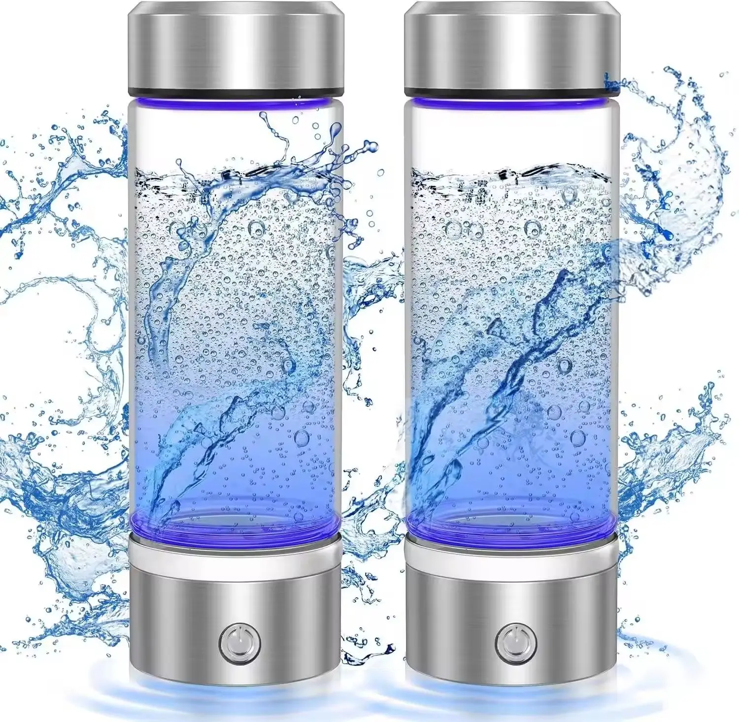 2024 Pitcher Water Filters Machine in 3 Minutes for Home Hydrogen Water Bottle Generator with SPE Technology Water Ionizer