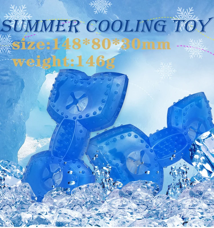 Hot Selling Summer Cooling Toy For Dogs Chew And Fresh Toy Hoe Funny