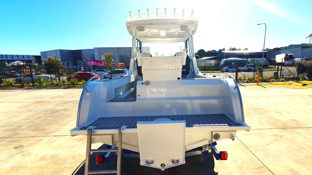 Sea King 20ft Small Yacht V Hull Aluminum Fishing Boat