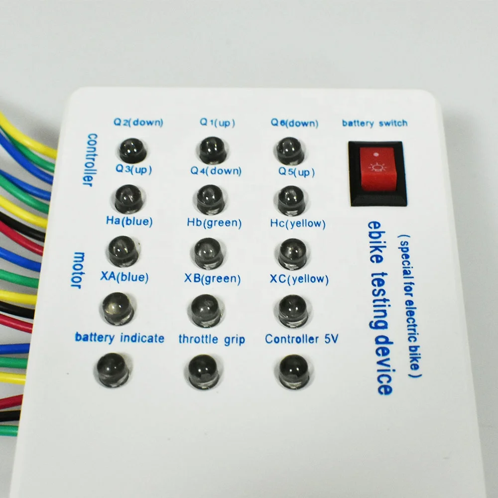 E-Bike Controller-Tester – Diagnosegerät Für Bürstenlose Motoren & Hall-Sensoren, Für E-Scooter & Elektrofahrräder