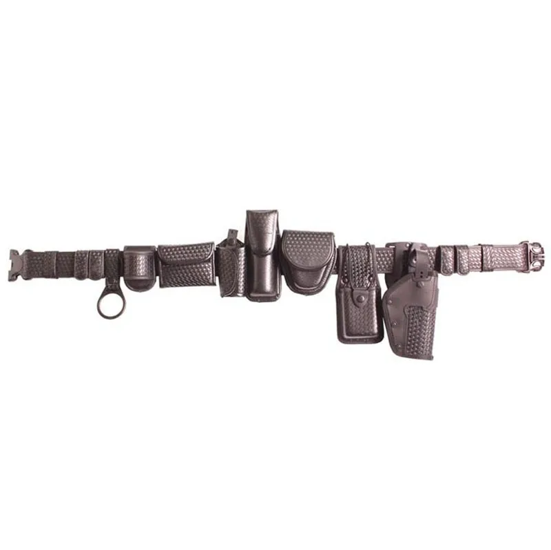 Outdoor Premium Detachable Camping and Everyday Use Duty Belt Rig Kit Tactical Duty Belt Handcuff Case Radio Holder Belts