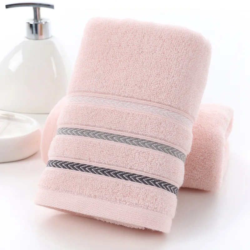 Promotion! Large Size Pure Cotton Towels Quick Dry Towels for Bathroom Daily Use factory