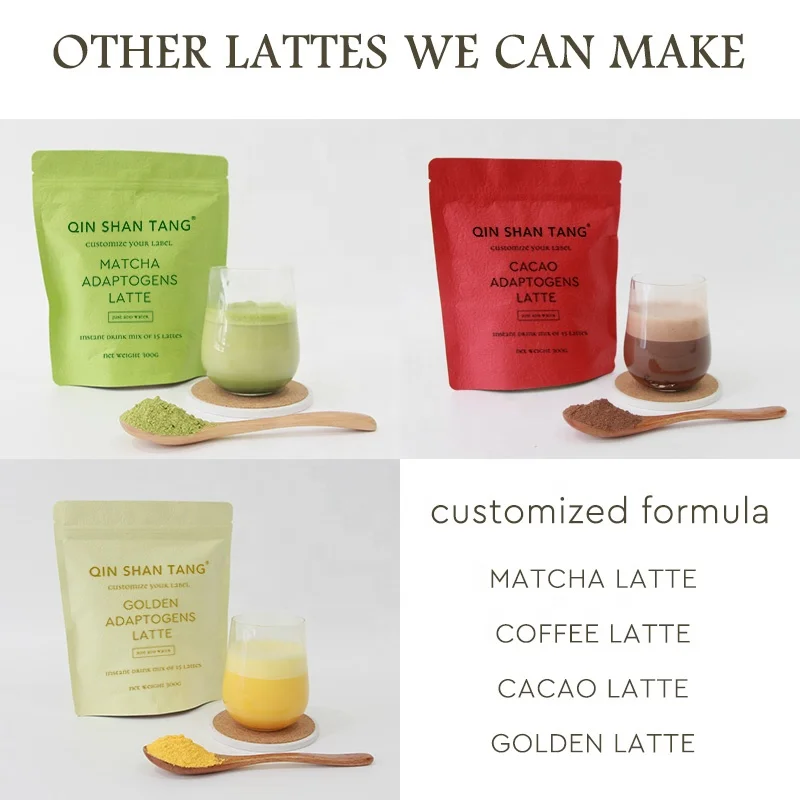 Man Power Latte Coffee Keto Latte Instant Coffee Drinks Coffee