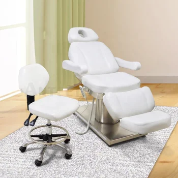 Yimmi PVC Leather Professional Care Chair Furniture Lash Chair Bottom with Light Treatment Facial Bed 3 Motors Treatment Chair