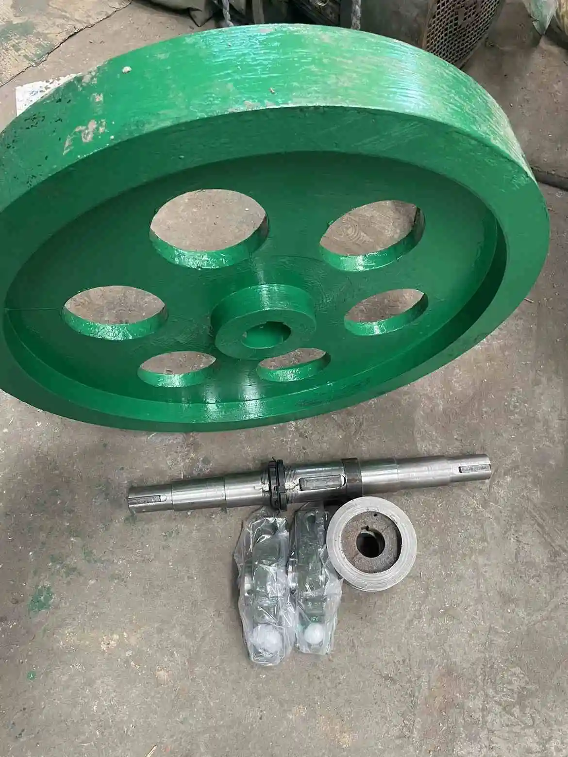 Free Energy Cast Iron Flywheel Generator - 60kg Perpetual Motion Machine  for Energy & Mining Applications