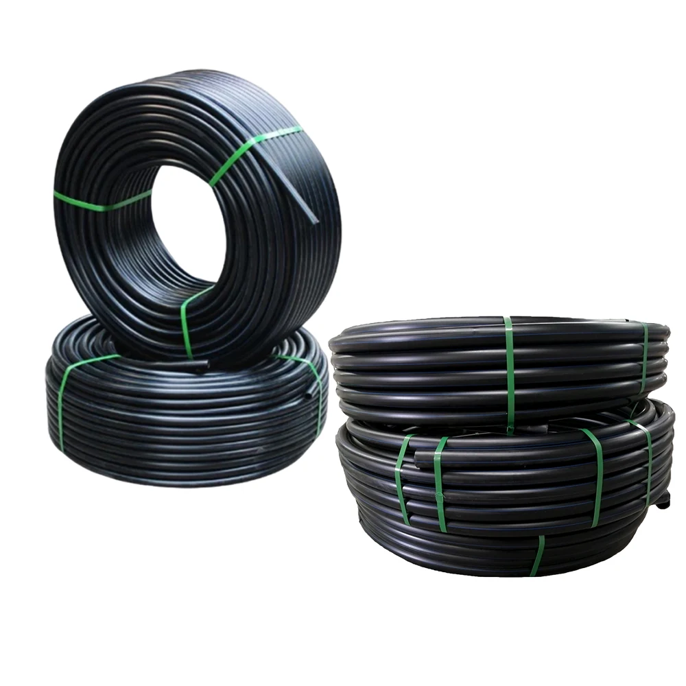 16mm 20mm 25mm 32mm 40mm 50mm 63mm Black Coil Roll Pipe Hdpe Irrigation ...