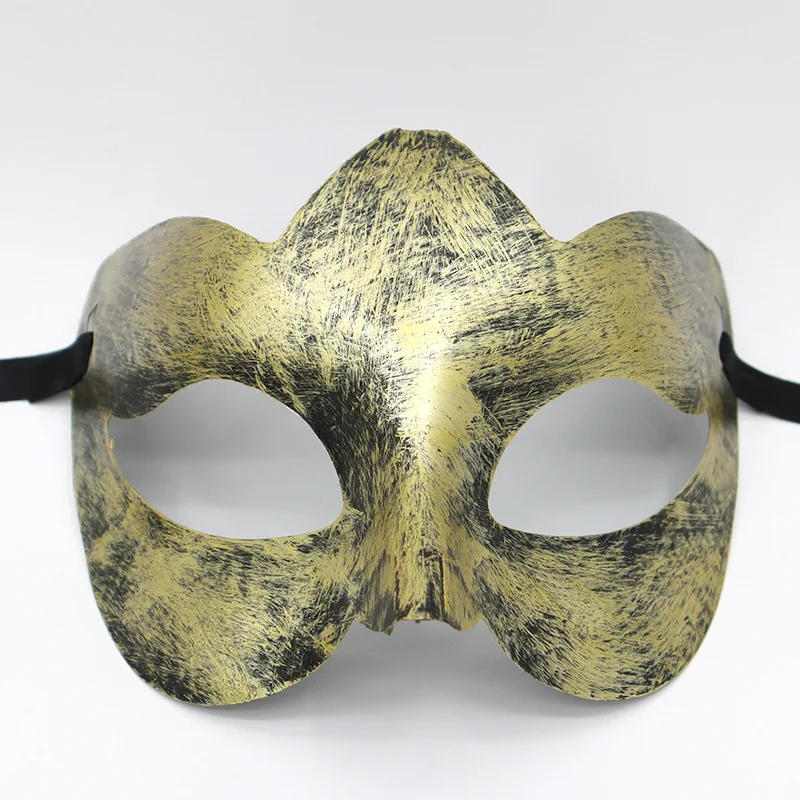 Pretishows Maskerade-Maske Herren – Vintage Römisch/griechisch, Halbe Gesichtsmaske, Für Karneval & Cosplay