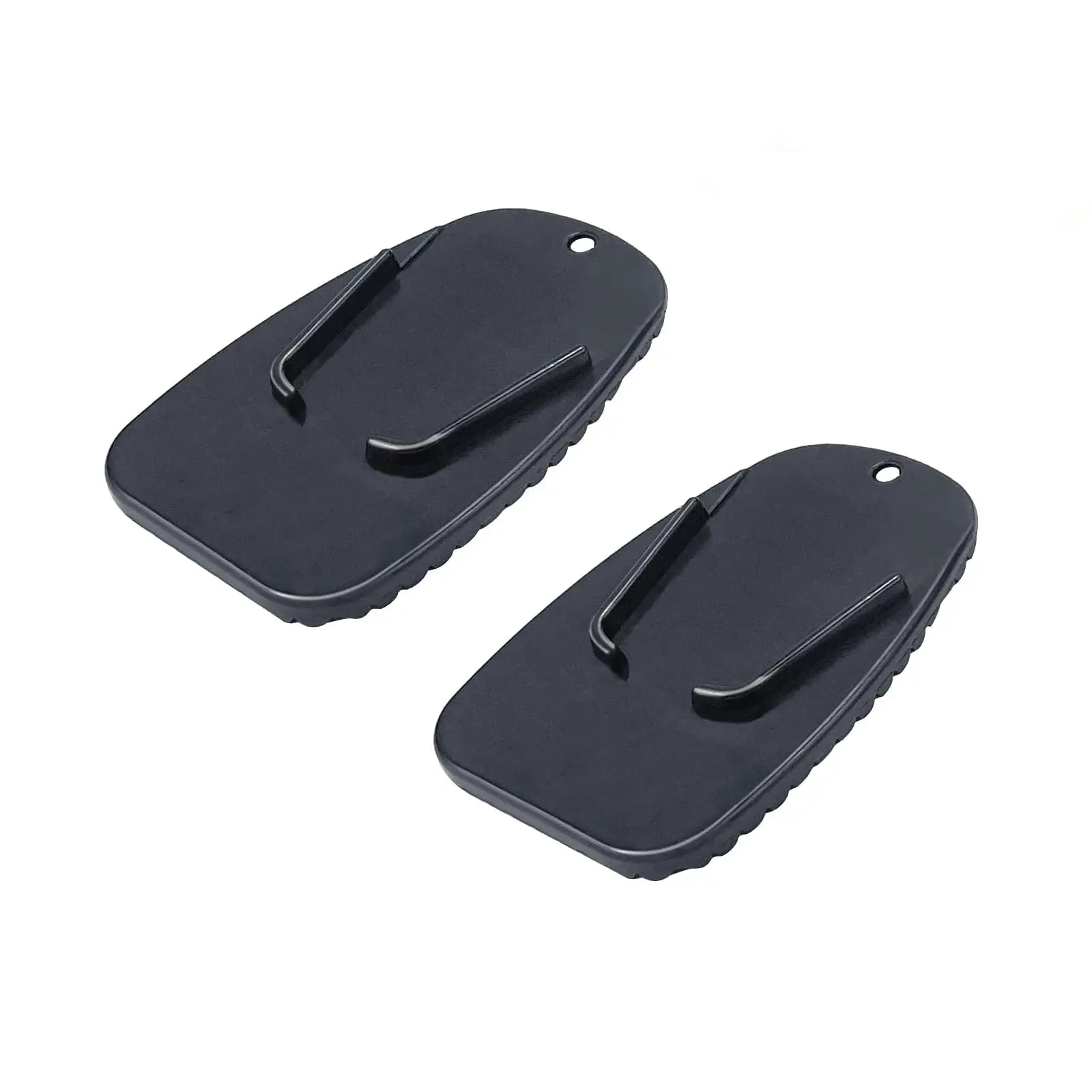 Custom Logo  Motorcycle Kickstand Pad Side Stand Support Plate Add Stability Kick Stand Coaster for Parking on Hot Pavement