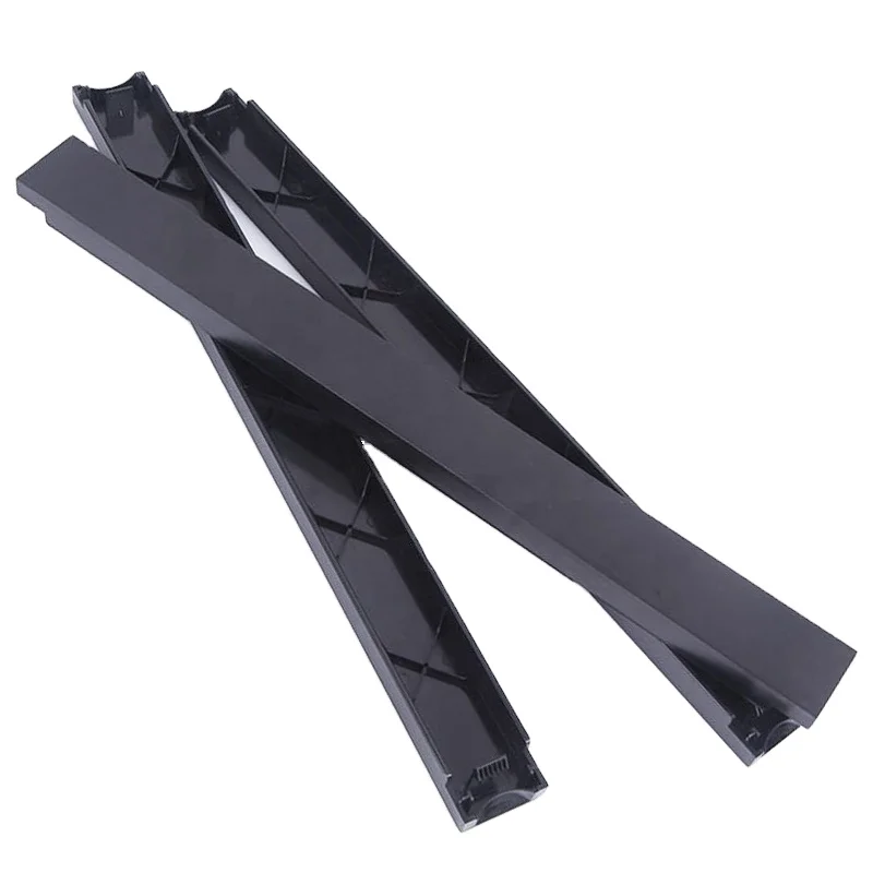 1U Plastic Blank Panel - Tool-Less Mounting for Networking