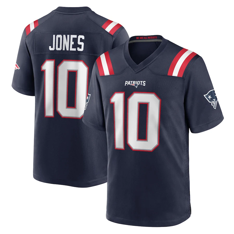 Wholesale Matthew Judon New England Jerseys 10 Mac Jones 11Julian Edelman  Stitched VP Limited Jersey USA Football Game Jerseys - Navy From  m.