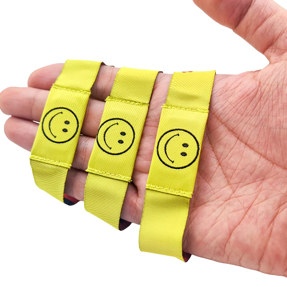 Cheap Factory Wholesale Wristband NFC Woven Bracelet RFID Wristband NFC Tag 13.56Mhz Fabric Wristbands