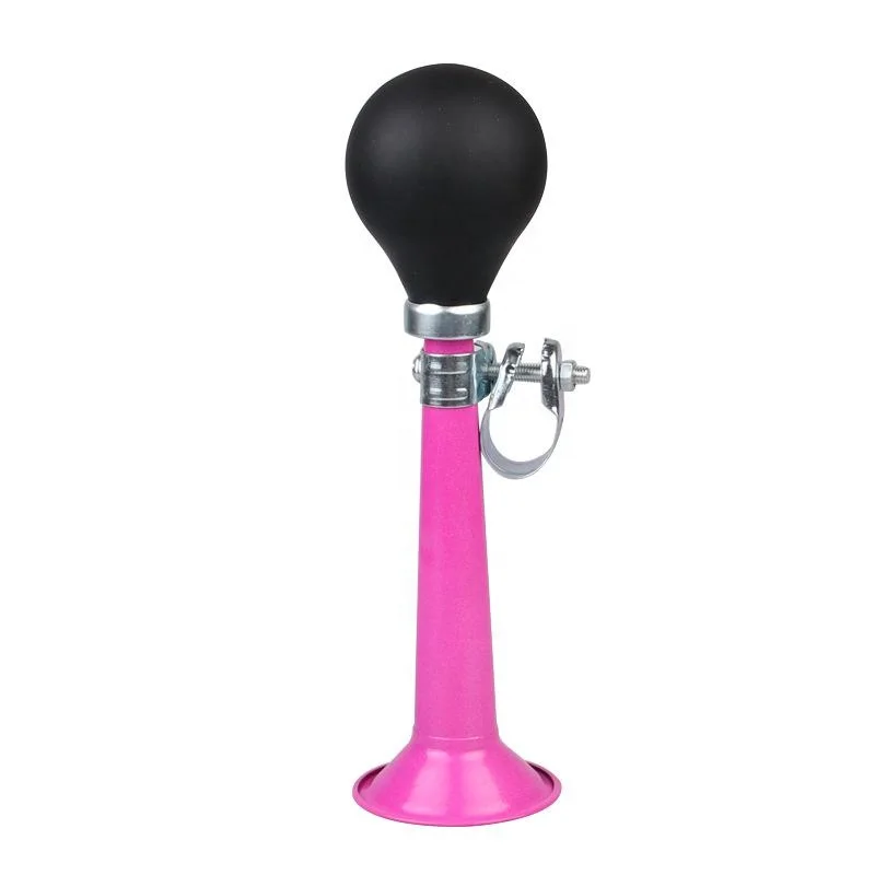 Велосипедный клаксон в стиле ретро, клаксон клоуна, металлический детский клаксон с нажимной лампой для велосипеда, тележки для гольфа