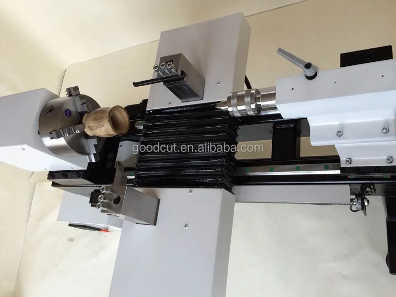 CNC Wood Lathe Machine Turning  for Wood Processing Conical Arc Spherical Complex Shaped Revolving Body