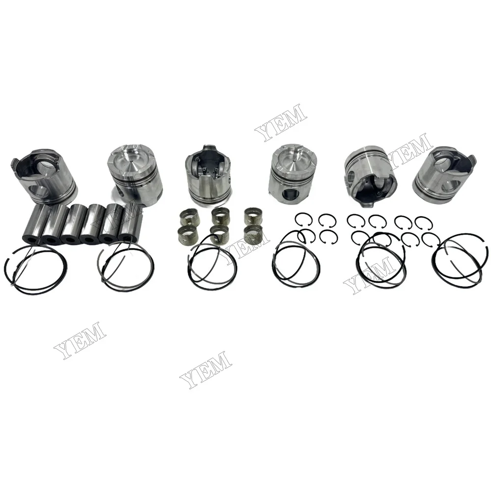 Piston Kit Fit for Mitsubishi S6A3 Engine 3