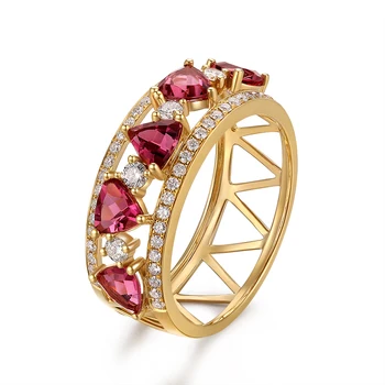 Hot Products Fashion Design Certified Diamond Ring Diamond Ring Semi Mount