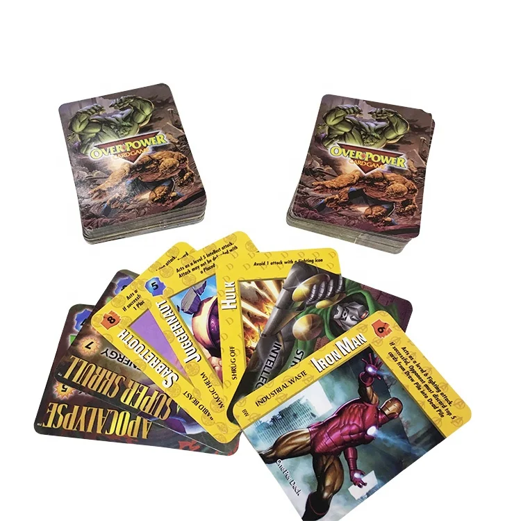 Factory Custom Printing Trading Card Game With Box