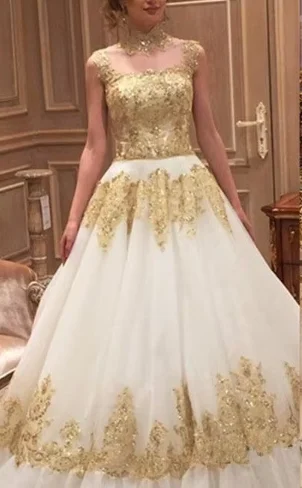 sequin halter top dress Women's Cream Neck Mini royal gown costume main image 1
